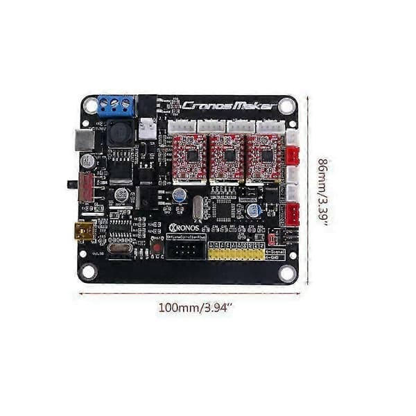 Højkvalitets CNC Controller Værktøj 3018/2418/1610 GRBL 11 3-Akset Steppermotor 2 Y USB Integreret Driver Controller Til CNC Laser Graver