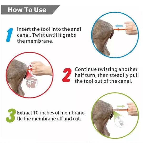 Butt Out Tool - Tilbehør for feltpreparering av hjort, dyr og husdyr - Analrensing