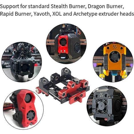 Stealthchanger CNC Shuttle Kit Verktygsbytessystem för Vorons-skrivare och andra frontmonterade rörelsesystem