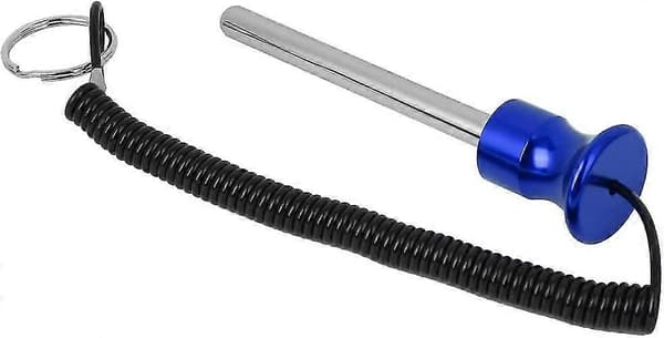 Gymutrustning med vajer magnetiska stift pluggning stift dragrep styrketräningsutrustning tillbehör (blå) (1 st)