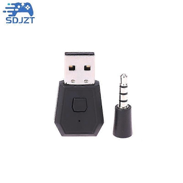 1 st PS4 Bluetooth Dongel USB BT 3.5mm Adapter För Play Station Stabil Prestanda För Bluetooth Hörlurar Högtalare