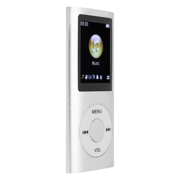 MP3 Musikafspiller - QIILU - Sølv - 64GB - Tabfri Lydkvalitet - Bærbar