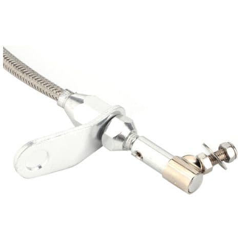 Transmission Kickdown Kabel Kit, Rustfrit Stål Kickdown Detent Transmission Kickdown Kabel Kit til 904