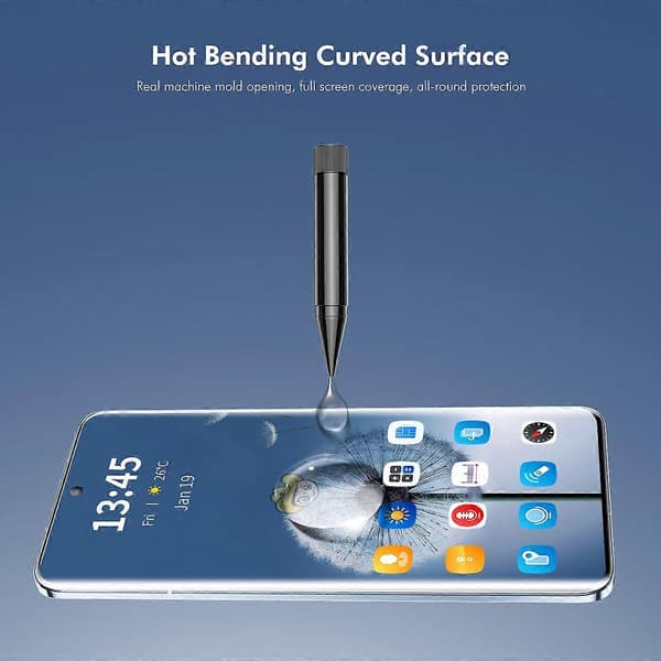 For Honor X9a 5G/Magic5 Lite 5G Full Screen Protector Full Glue UV Liquid Film