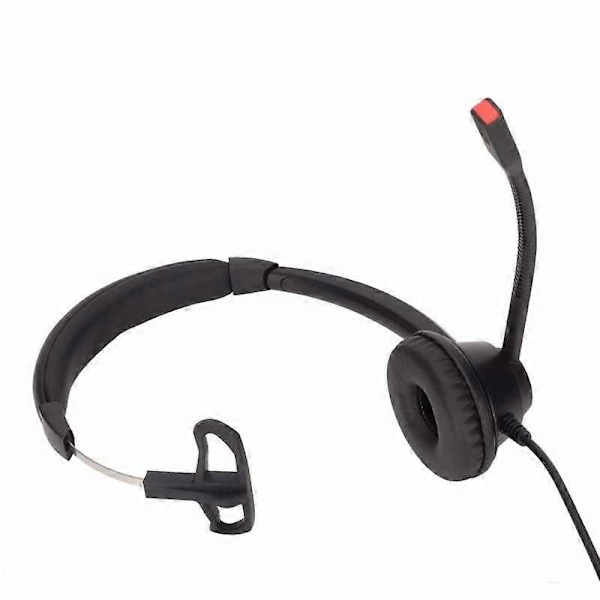 USB Business Headset Enkelsidigt Öra Hörlurar Stödjer Högtalarvolymjustering Mikrofon Ljudavstängning Volym En Knapp Ljudavstängning Hot
