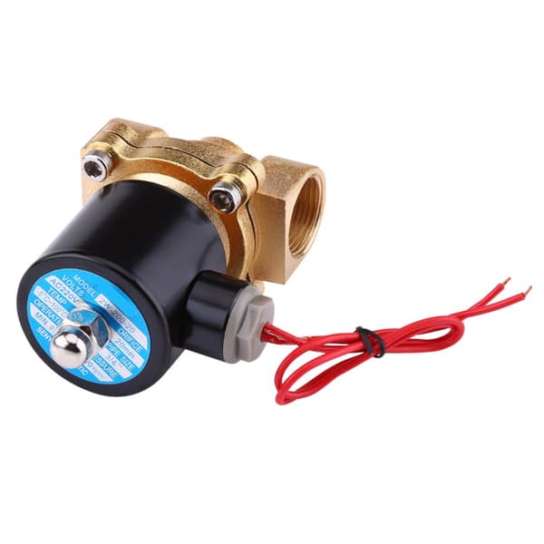 AC 220V 3/4 \" elektrisk magnetventil för vatten, olja, luft, gas