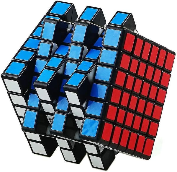 6x6 Speed Cube 6x6 Iso Speed Cube 6x6x6 Kuutio Pulmapeli Lelu Musta