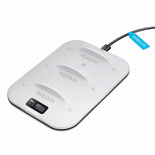 BOBOVR BD3 Ladestasjon for 3x B100 Batteri 30W Hurtiglader Base