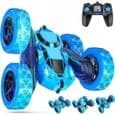 Fjernstyrt bil - 4WD RC - 360° rotasjon - Merke - Modell - Oppladbare LED-lys