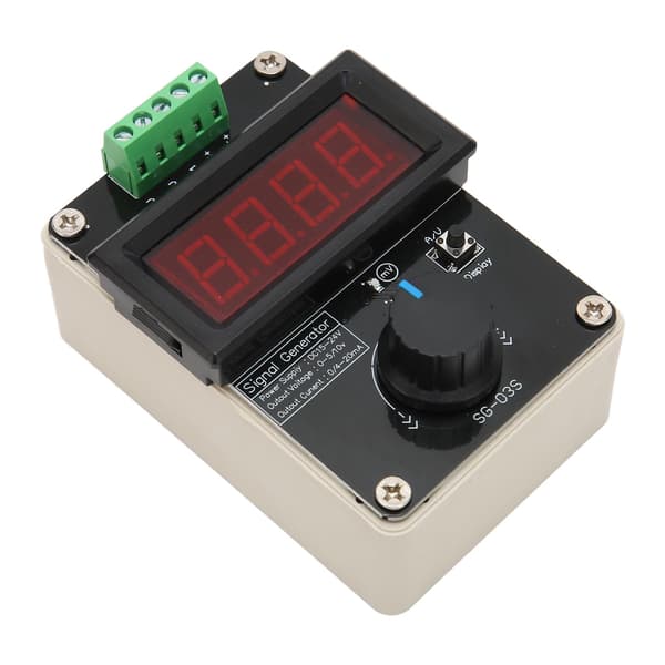 4-20mA Signalgenerator Justerbar DC 0-10V 0 eller 4-20mA Strömspänning Analog Simulator