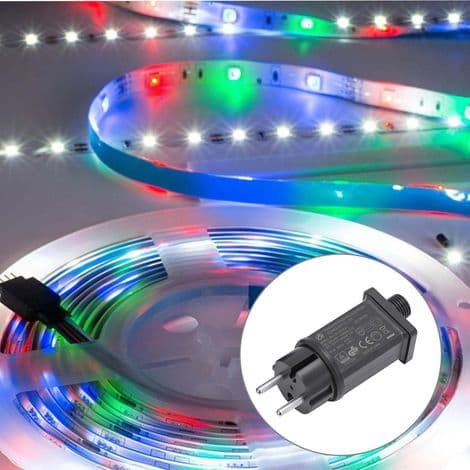 IP44 Vandtæt LED Transformer, Driver Strømadapter, Lavspændings LED Adapter, IP44 Strømforsyning til Julelys med Stik