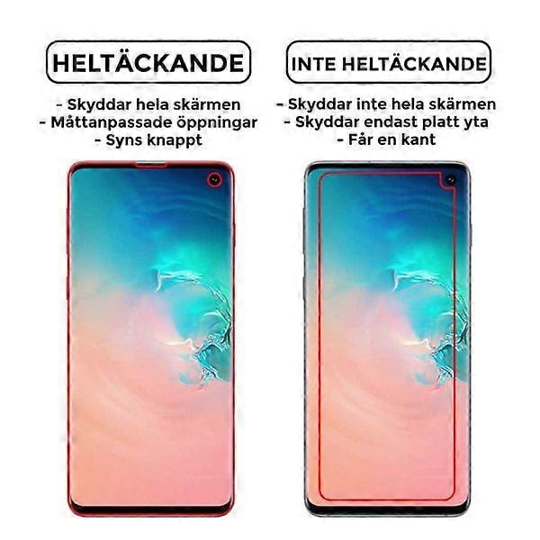 2-pack Full Coverage Galaxy S22 Skärmskydd Nanoedge transparent