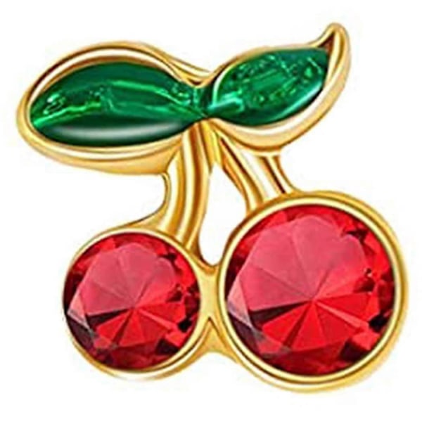 42 st Lyxiga Körsbärsberlocker i Legering för Nagelkonst 3D Nagelkonstberlocker Körsbär Nagelkonsttillbehör Strass Naglar Nageldekorationer Nagelkonst Nagel D