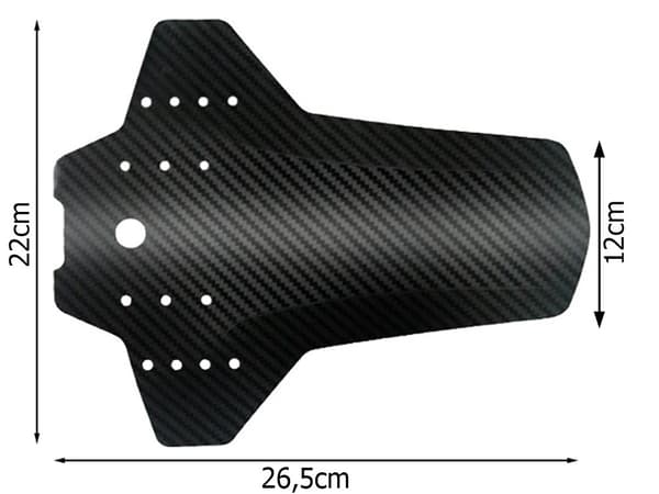 Sykkel skjermer MTB - 2-pakning 24-28 tommer universal