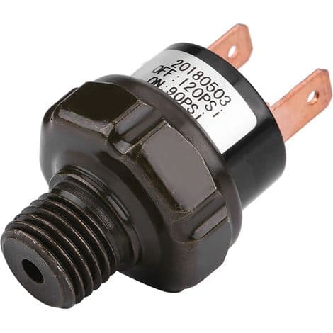 Universal 12V (90-120PSI) Automatisk Luftkompressorafbryder til Bil Lufttrykskontrolafbryder