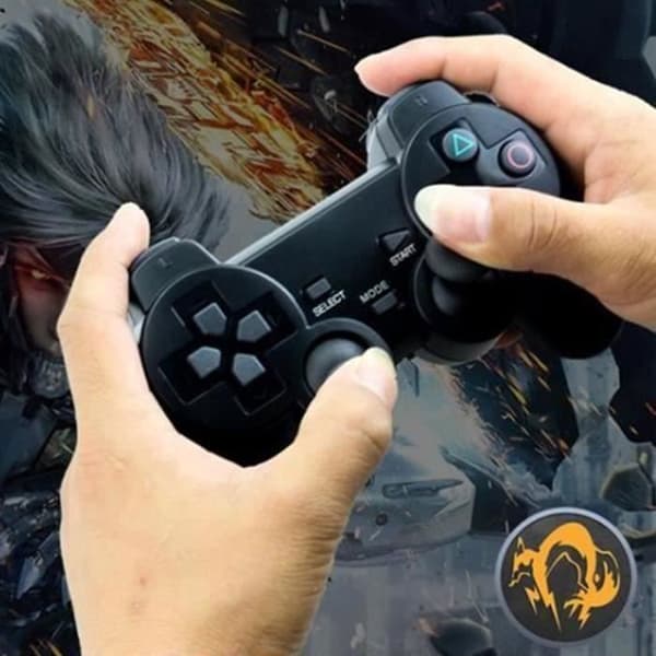 PS3 Dubbelkontrollpaket (Svart)