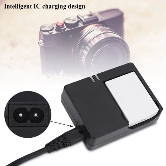 Batterioplader - Canon - LP-E8 - Kompatibel med EOS 550D/600D/650D/700D - EU-stik - Intelligent IC