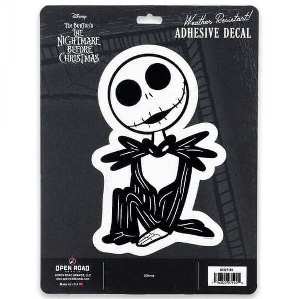 Disney Nightmare Before Christmas Jack Grafisk Vinyldekal