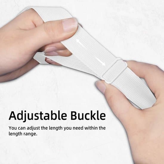 6-pack justerbara 35-100 cm elastiska täcke-/lakanhållare - vita