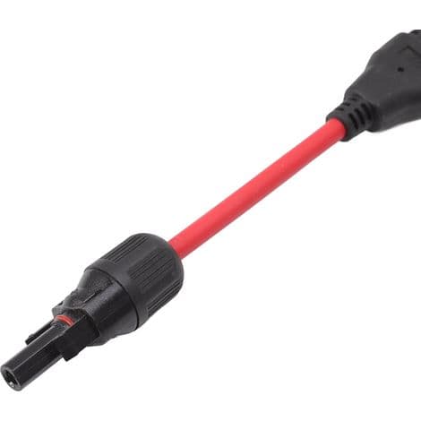 MC4 Y-stik 1 til 2, 1000V 30A IP67, Vandtæt Rødt/Sort PV-kabel til solcellepaneler, pakke med 2