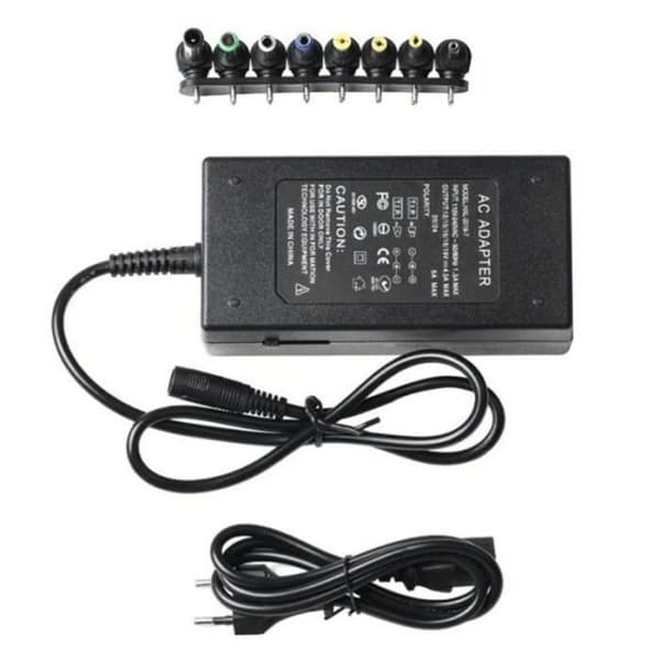 96W universell strømforsyning for bærbar PC, 12V-24V, justerbar AC-DC strømadapter, [1DB85DD]