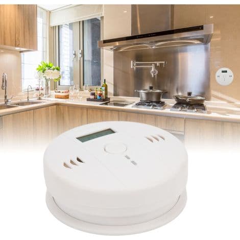 – 20.000 PPM Kuliltealarm – LED-display – Højresistent ABS-materiale – Til lukkede og industrielle rum – 20.000 PPM