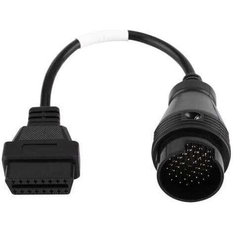 OBD2 38-pin til 16-pin adapterkontakt diagnosekabel for Iveco lastebiler