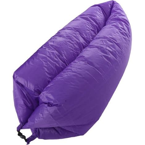 Sammenleggbar oppblåsbar sofa for utendørs bruk, reise og camping - Bærbar solseng