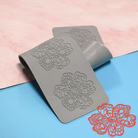 3D hule blomster silikonformer for blonder, bakverk, fondant, polymerleire.
