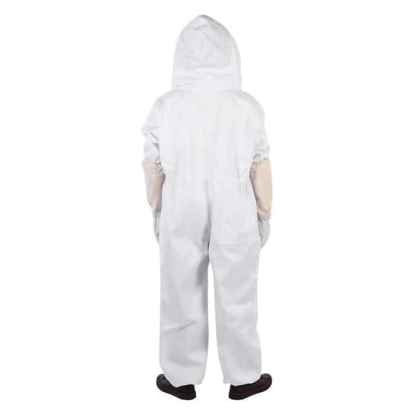 Bieholderhansker - Profesjonell - XXL - Bomull - Hvit - Justerbar størrelse