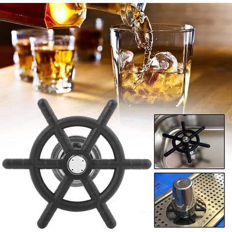 Glasrenser i rustfrit stål til barer, til ølglas, kaffekopper, automatisk tilbehør til rengøring af glas til barer, restauranter, caféer