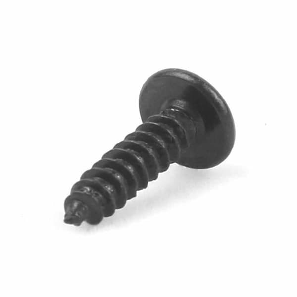 Selvskruende treskruer - Karbonstålskruer Krysshode Rundhode Sopphode Svart M5*20mm (100 STK)