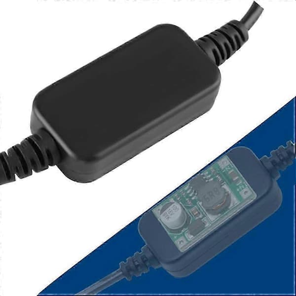 USB 5V til 12V konverter, strømforsyning til takograf, lighter USB til lighter konverter - JZ