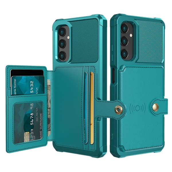 Magnetiskt PU-läder plånboksfodral för Samsung Galaxy A05S 4G