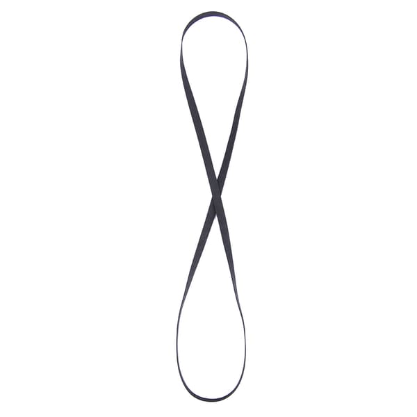 Svart gummirem for platespiller med god elastisitet platespillerrem (270 mm)
