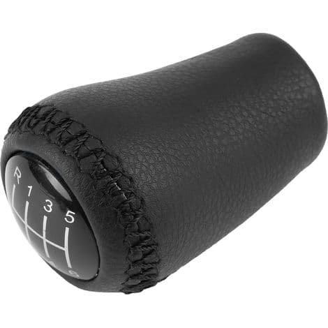 Växelspaksknopp i läder för Mazda 3 BK BL/5 CR CW/6 II GH 05-14