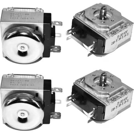 Ovn Timer - 120 Minutter - Kompatibel med Seb Moulinex Activys Delice Compact Ovn - Pakke med 4