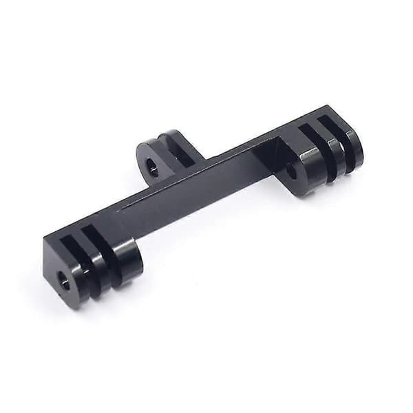 Aluminium Twin Dual Mount Adapter til Gopro Hero 4 5 6 7 8 9 Sort Sølv Session