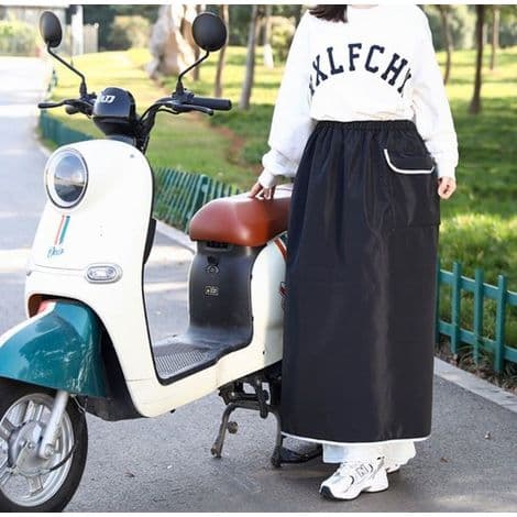 Universal Scooter Benovertræk - Vandtæt Fleecetæppe - Vindtæt - Regn- og Kuldebeskyttelse - Vinter Scooterovertræk - Benvarmere
