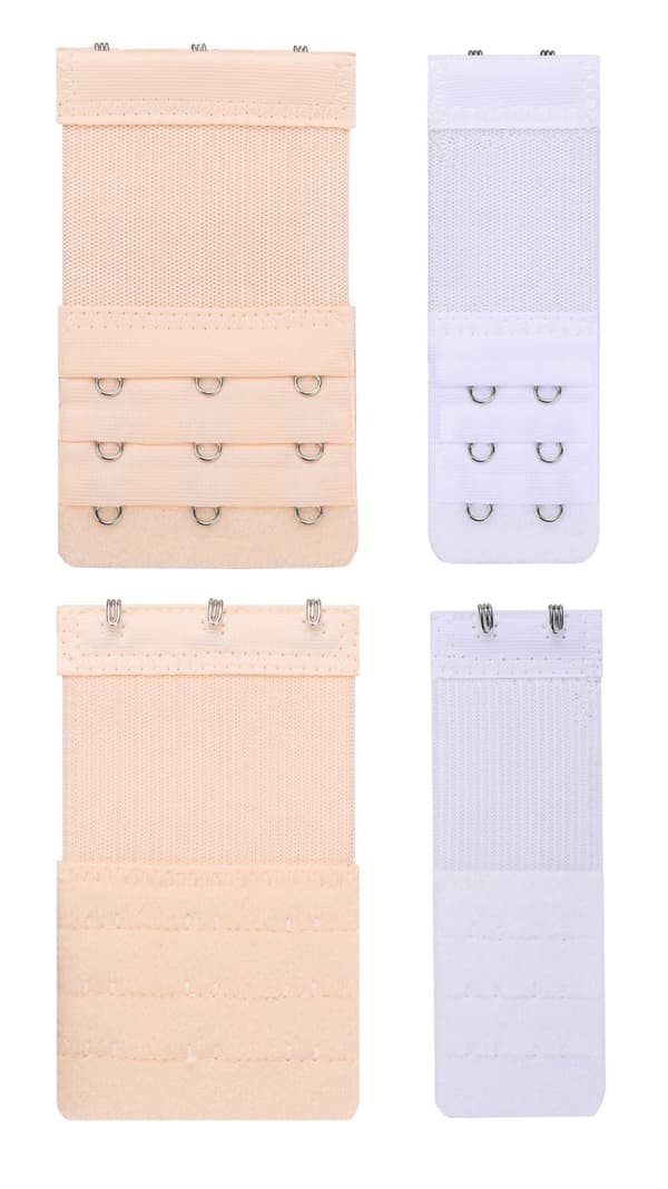 BH-förlängare 3 rader 2 hakar / 3 rader 3 hakar 6-pack