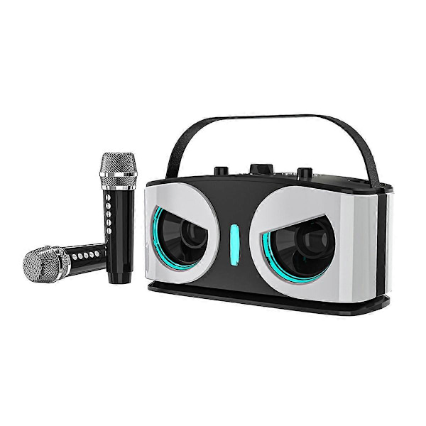 SD306plus Uggla Bluetooth Högtalare Kraftfull Portabel med Dubbla Mikrofoner HIFI Ljud Perfekt för Karaoke och O