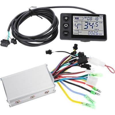 36V-48V LCD-panelkontrollersett for elektrisk sykkel scooter HB042
