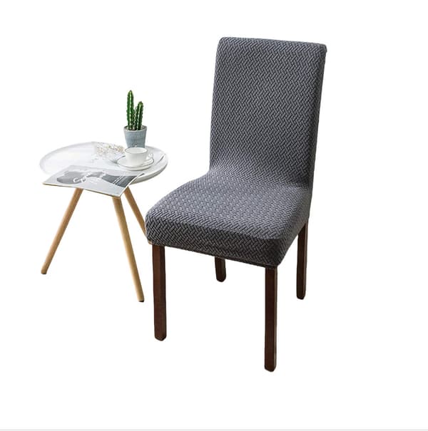 Sett med strekkbare stoltrekk marineblå