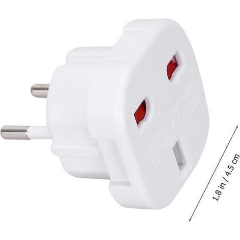 Brittisk/europeisk stickkontaktadapter