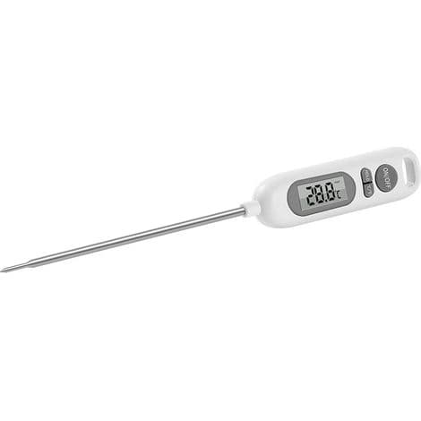 Elektronisk grilltermometer, matsikkert, vanntett, med integrert magnet (-50 til 300 °C)