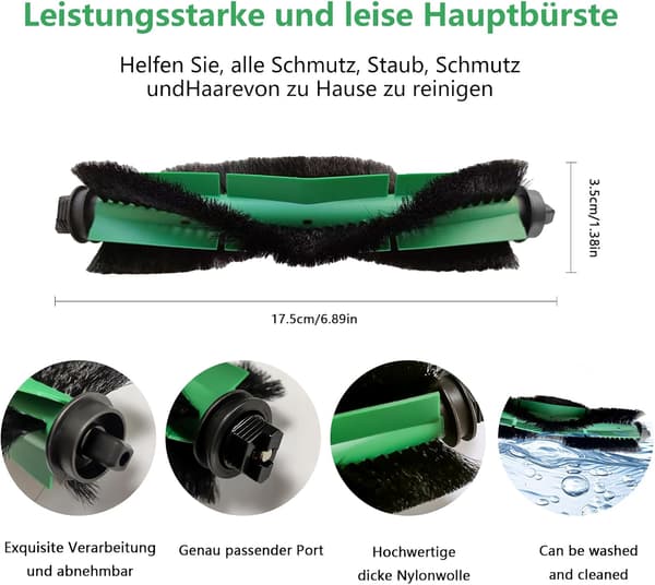 Reservedeler til iRobot Roomba Combo Essential – Komplett sett