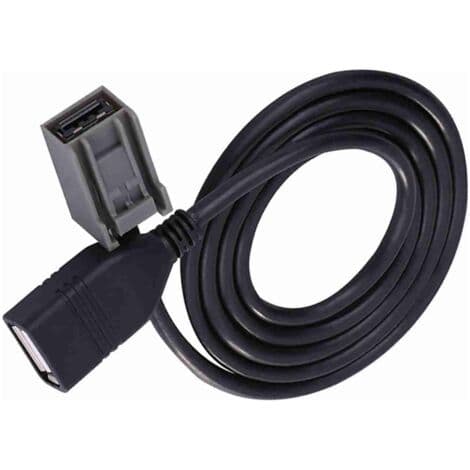 USB billaderkabel, ny skjøtekabel, stabil for camping, reise og hjem