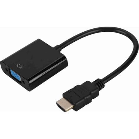 HDMI (han) til VGA (hun) videoadapter - 720p/1080p konvertering