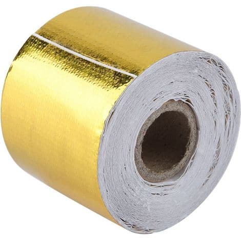 Aluminium termisk isoleringstape til biler (10m x 5cm)