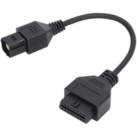 Universal 6-bens OBD2 scannerkabel, erstatningsdiagnoseadapter til Husqvarna 449 511 610 630 450